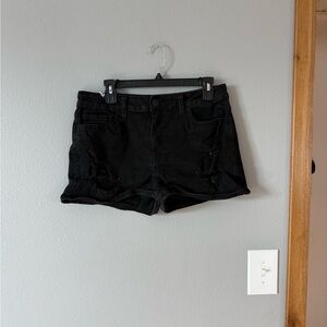 SO Women's Black Jean Shorts
